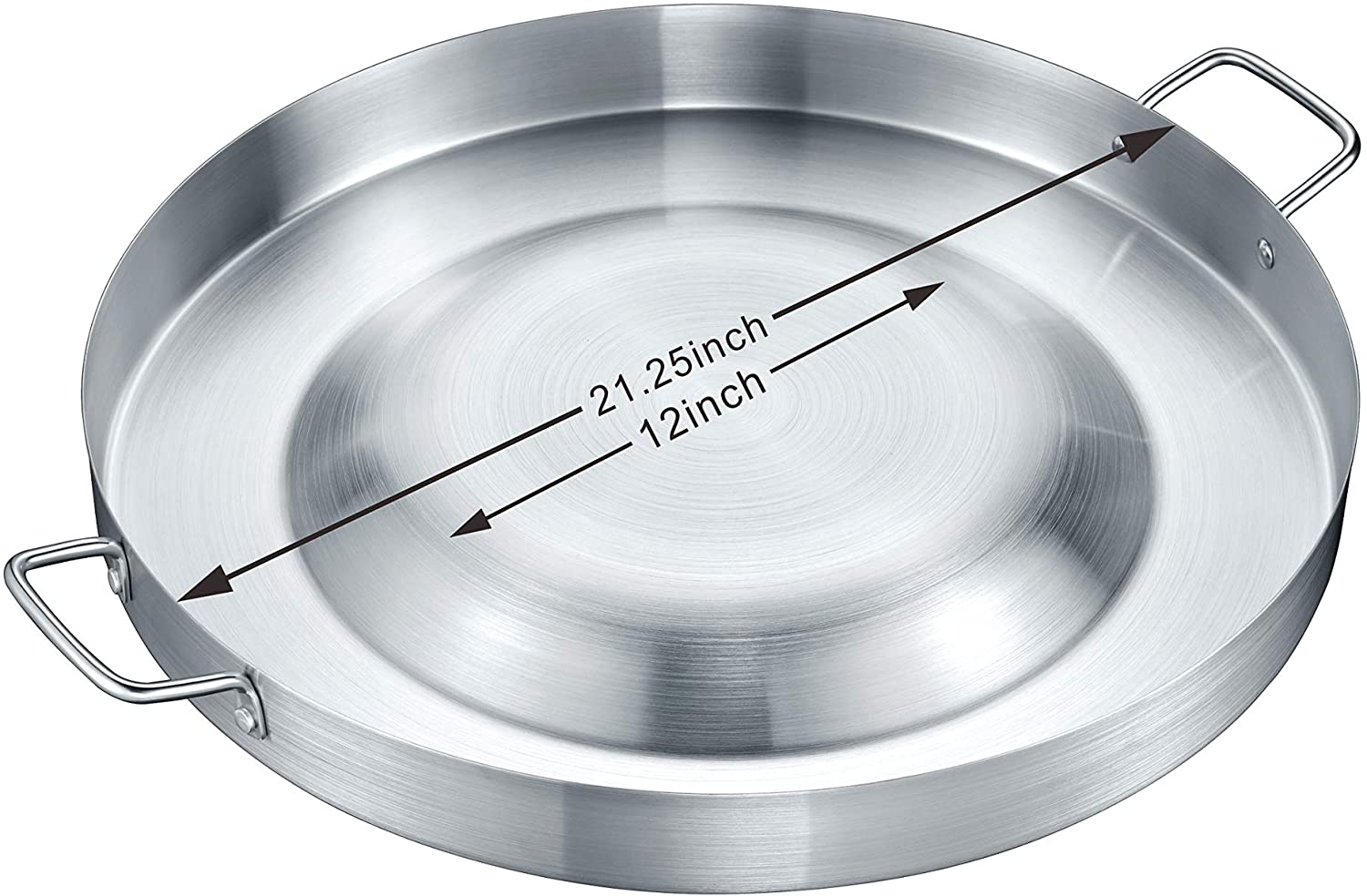 21.25 INCH STAINLESS STEEL CONVEXED COMAL COZA