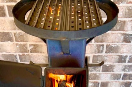 GrillGrate Set for the Slicks Fabworks 6 Inch Rocket Stove