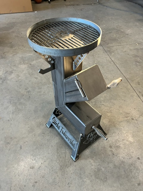 6 Inch Rocket Stove - Slicks Fabworks