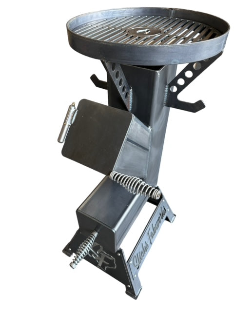 6 Inch Rocket Stove - Slicks Fabworks