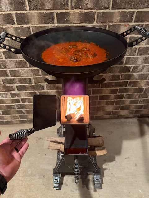 20 inch Carbon Wok - Slicks Fabworks