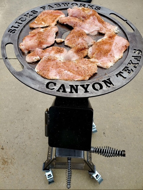 16 inch Carbon Sear Plate/Griddle - Slicks Fabworks
